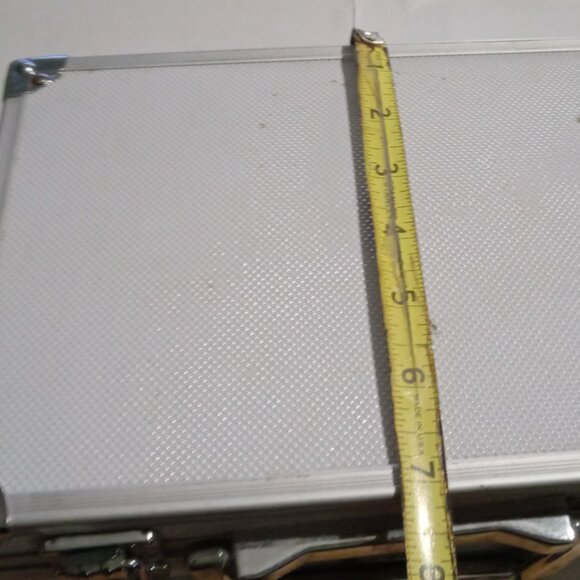 Intec Nintendo DS 3DS Hard Aluminum Silver Carrying Case Briefcase - Picture 6 of 6